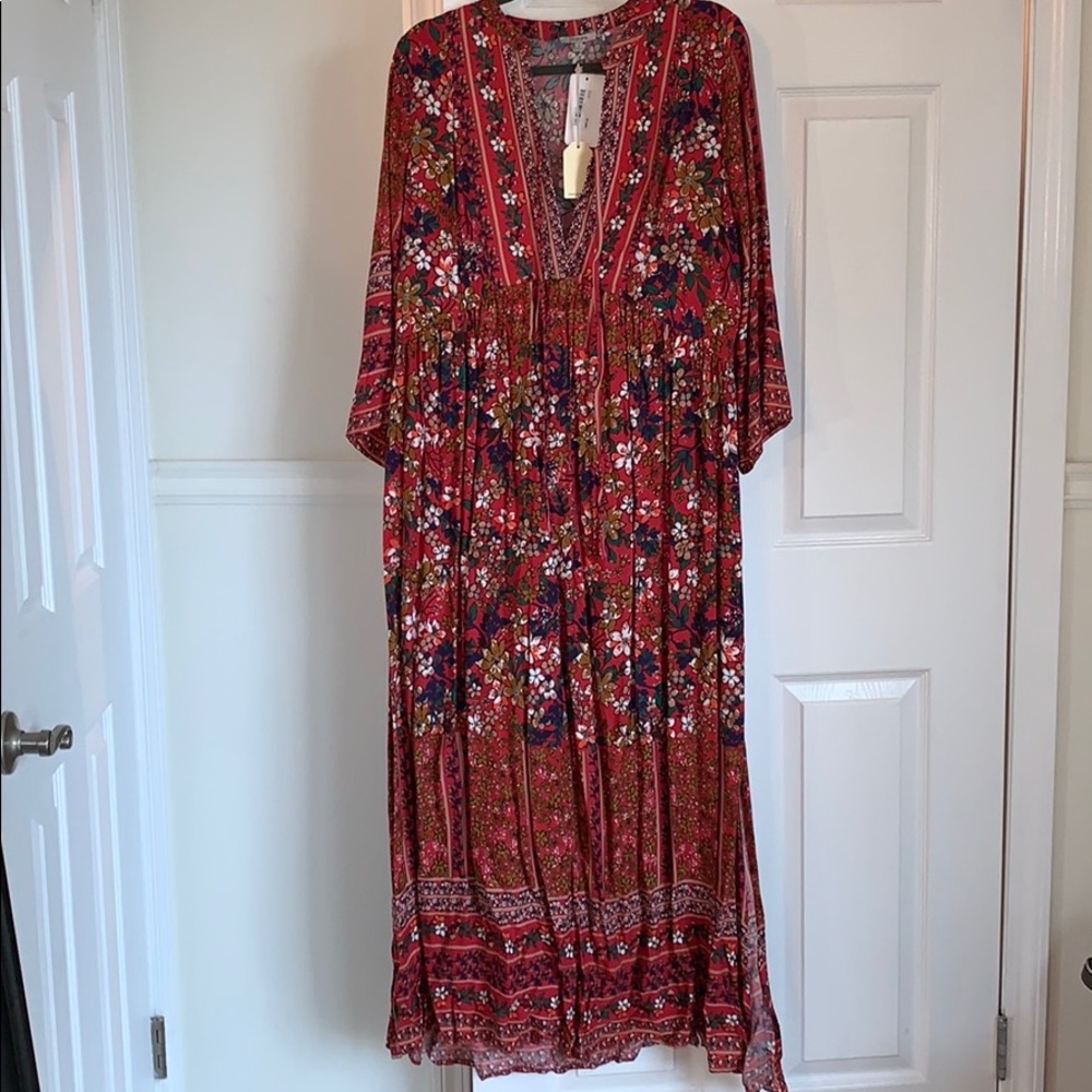 Wren & Ivory boho maxi dress
